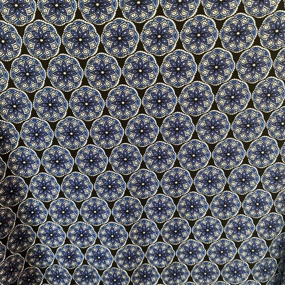 Women’s Large 12/14 George Skirt Blue Geometric Pattern - Picture 12 of 14
